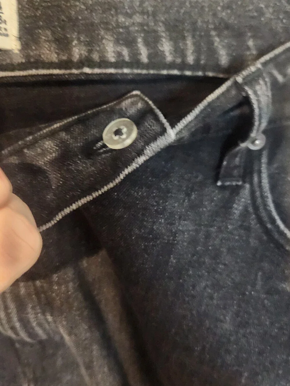 Abercrombie & Fitch The 90's Slim Straight Ultra High Rise Crossover Jeans 18/34